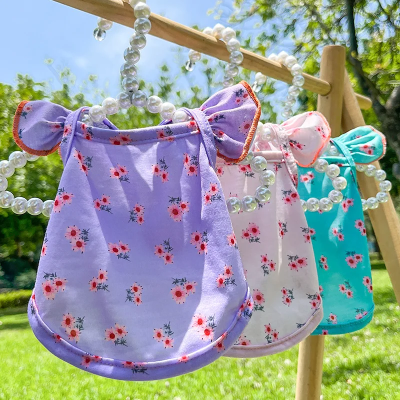 Ropa de verano para perros: chaleco floral, tirantes y disfraz - imagen 4