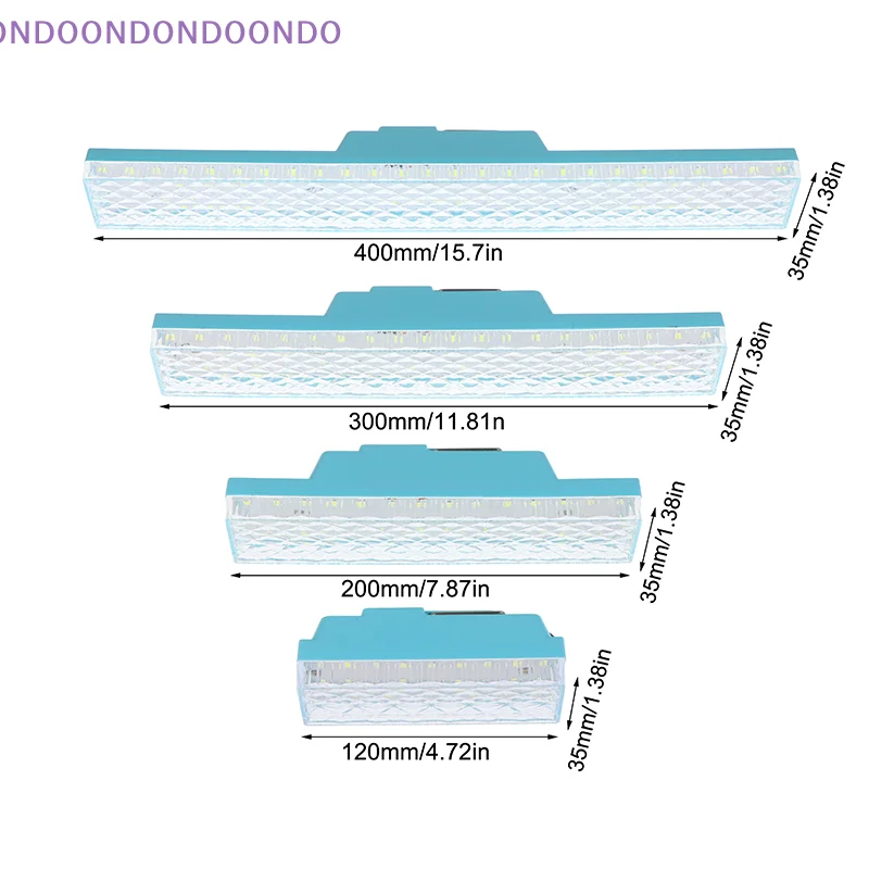 12/20/30/40CM Night Light LED Lamps Cabinet Light With Hook Portable Rechargeable Lamp Tube Camping Light Lighting Tools