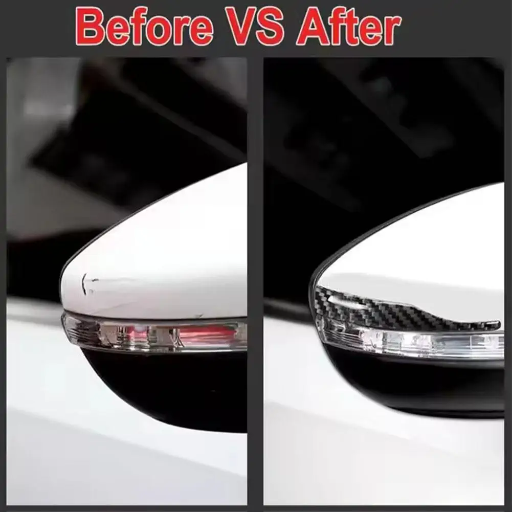 Tira reflexiva peças de automóvel espelho retrovisor tira anti-colisão tira anti-risco adesivo de carro decoração