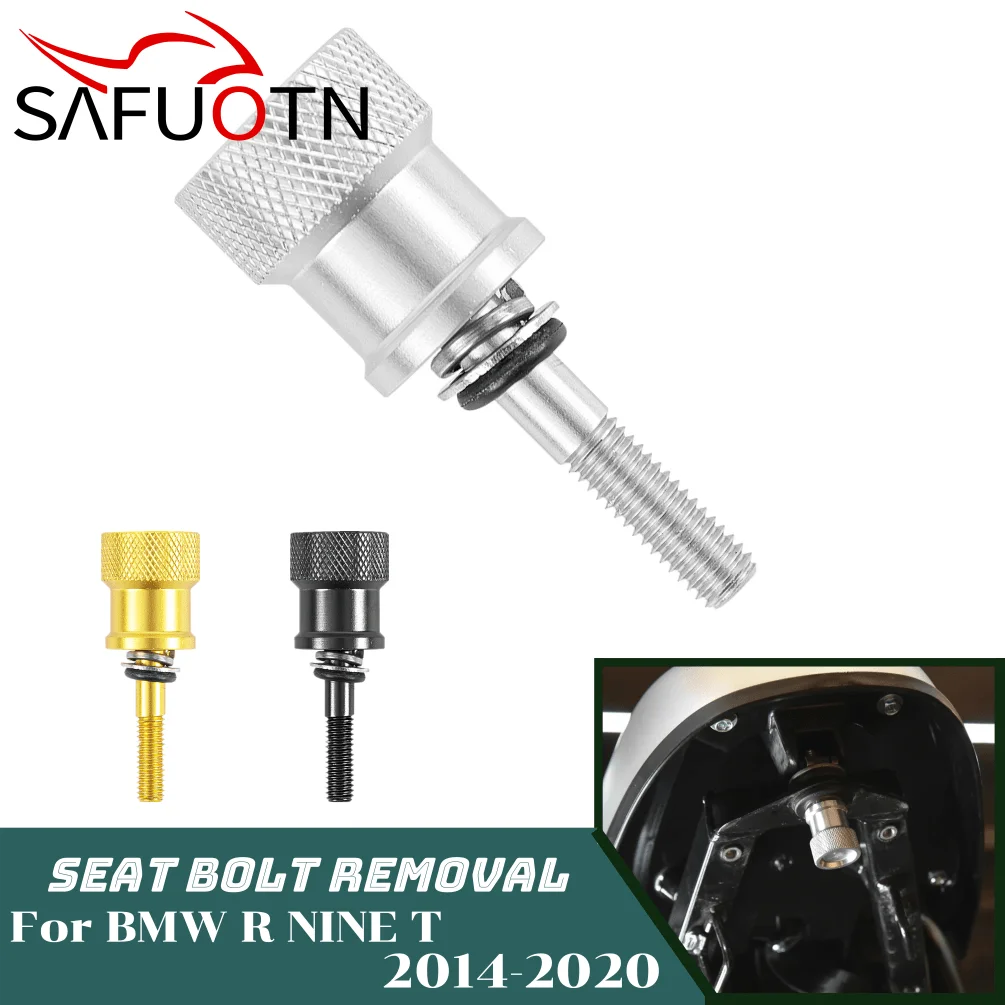 

For R Nine T Seat Bolt Removal for BMW R NineT R 9T 2014-2020 Passenger Seat Bolt Screw Pure Racer Tool-Less Quick Release