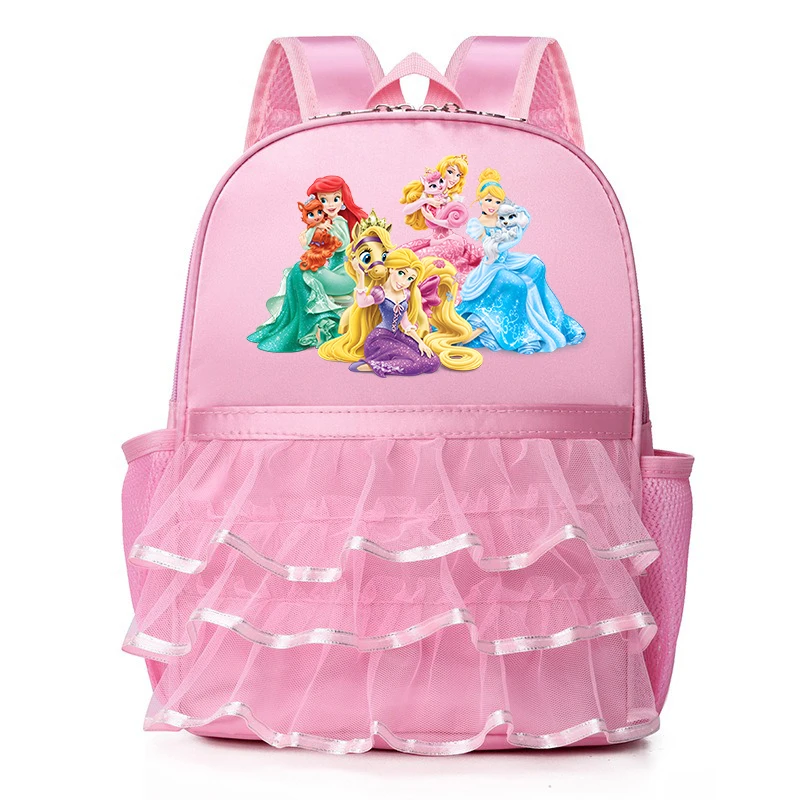 Snow White Princess Children Kawaii Bag for Girl Kids Pink Dancing Backpacks Girls Ballet Dance Bags Baby School Backpack