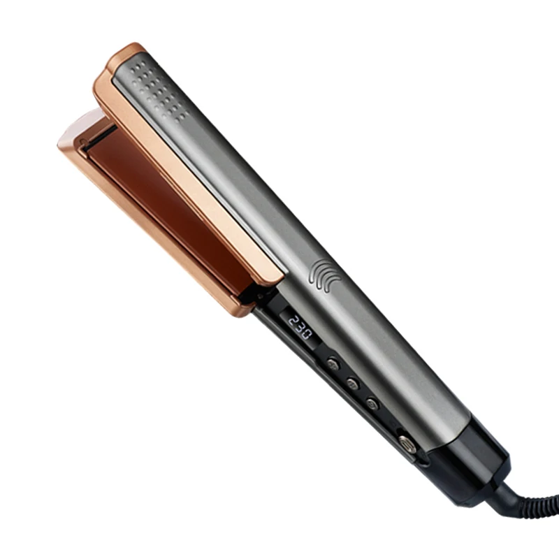 

Steam Professional Hair Straightener Portable Flat Iron Smart Heating Steam Care Hair Straightener