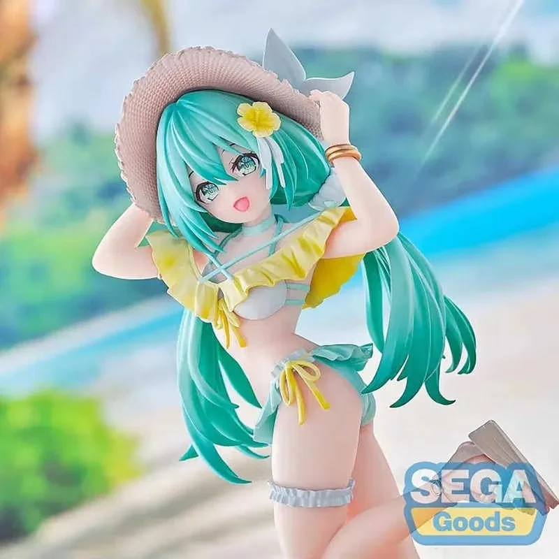 

В наличии оригинальный купальник Sega Luminasta Hatsune Miku, концепция искусства, модель из ПВХ, кукла, орнамент, коллекция игрушек, подарок для друзей