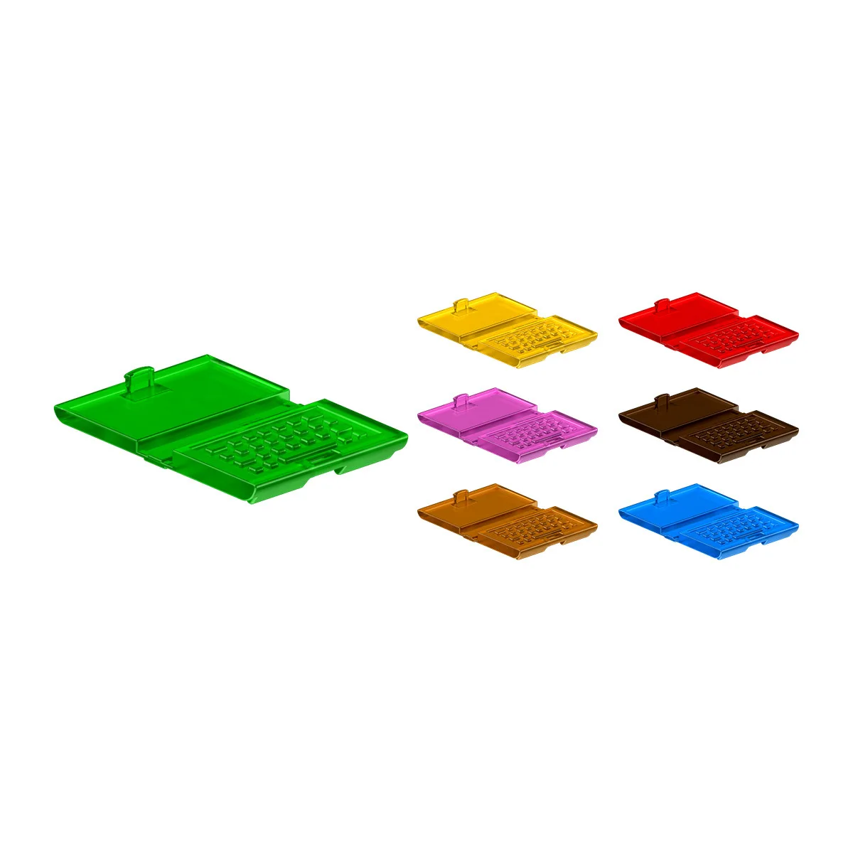 Small Particle Building Blocks Assembled Laptop Parts Wholesale 2177 Compatible with Lego 62698