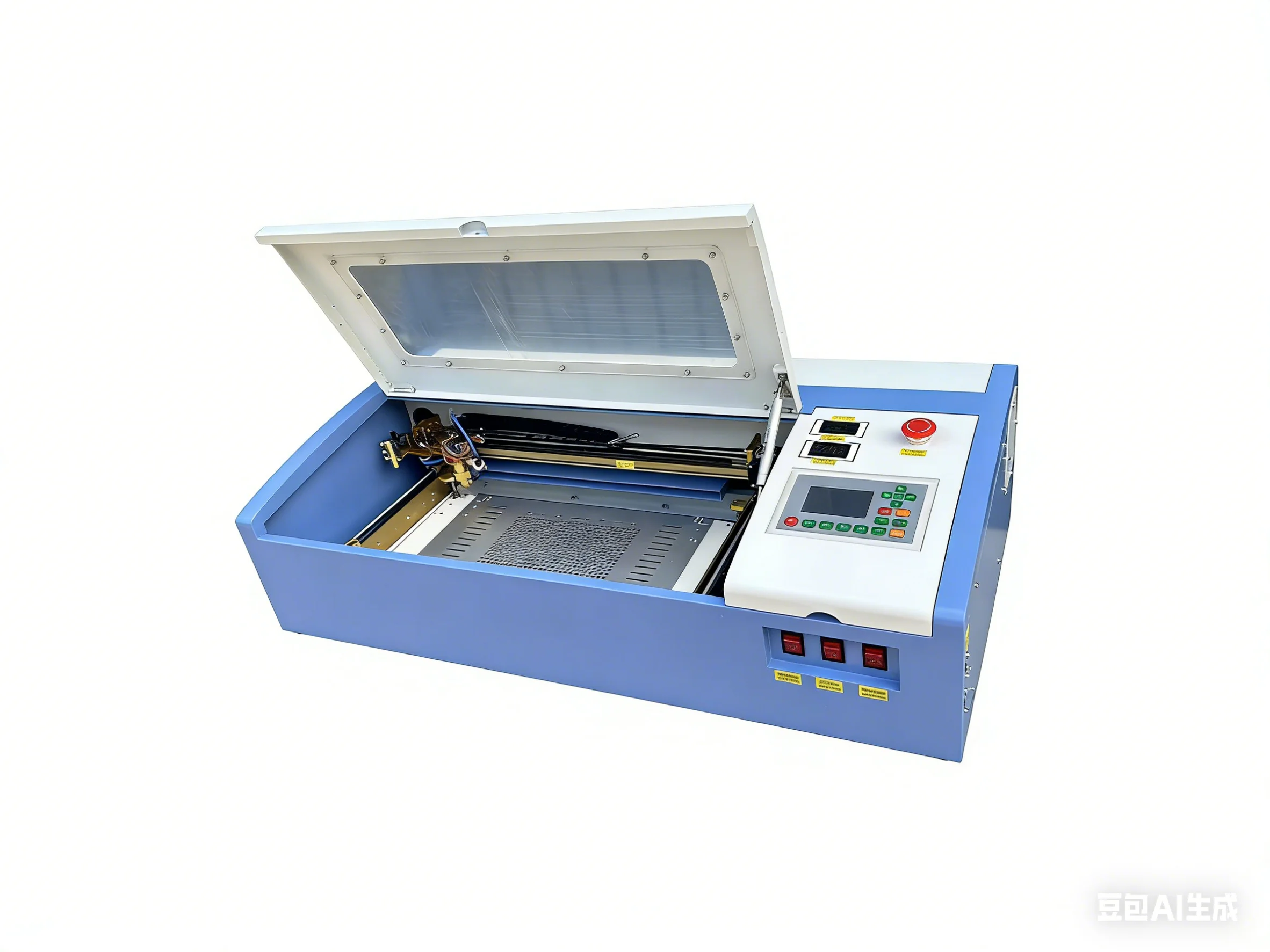 50W CNC Engraving Machine, Ruida Controller Industrial Wood Acrylic Leather