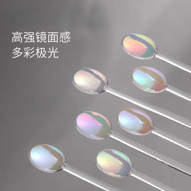 Luftkissen Japanisches Einhorn Neonpuder Menschenfischpuder Macaron Magischer Spiegelpuder Aurora Glitzer 0,8g – Detail 10