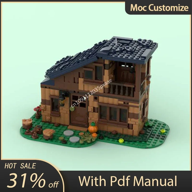 

500PCS Moc Hutte Tutti Tree House Model Uilding Block Compatible 21318 Bricks Toys Kids Educational Birthday Christmas Gifts