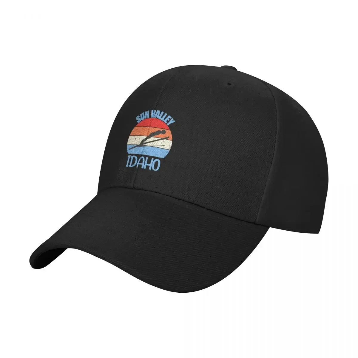 Sun Valley Ski Resort, Idaho Sign, Snowboard, Snowboarding Gifts Baseball Cap Unique hats Luxury Man Hat Mens Hats Women's