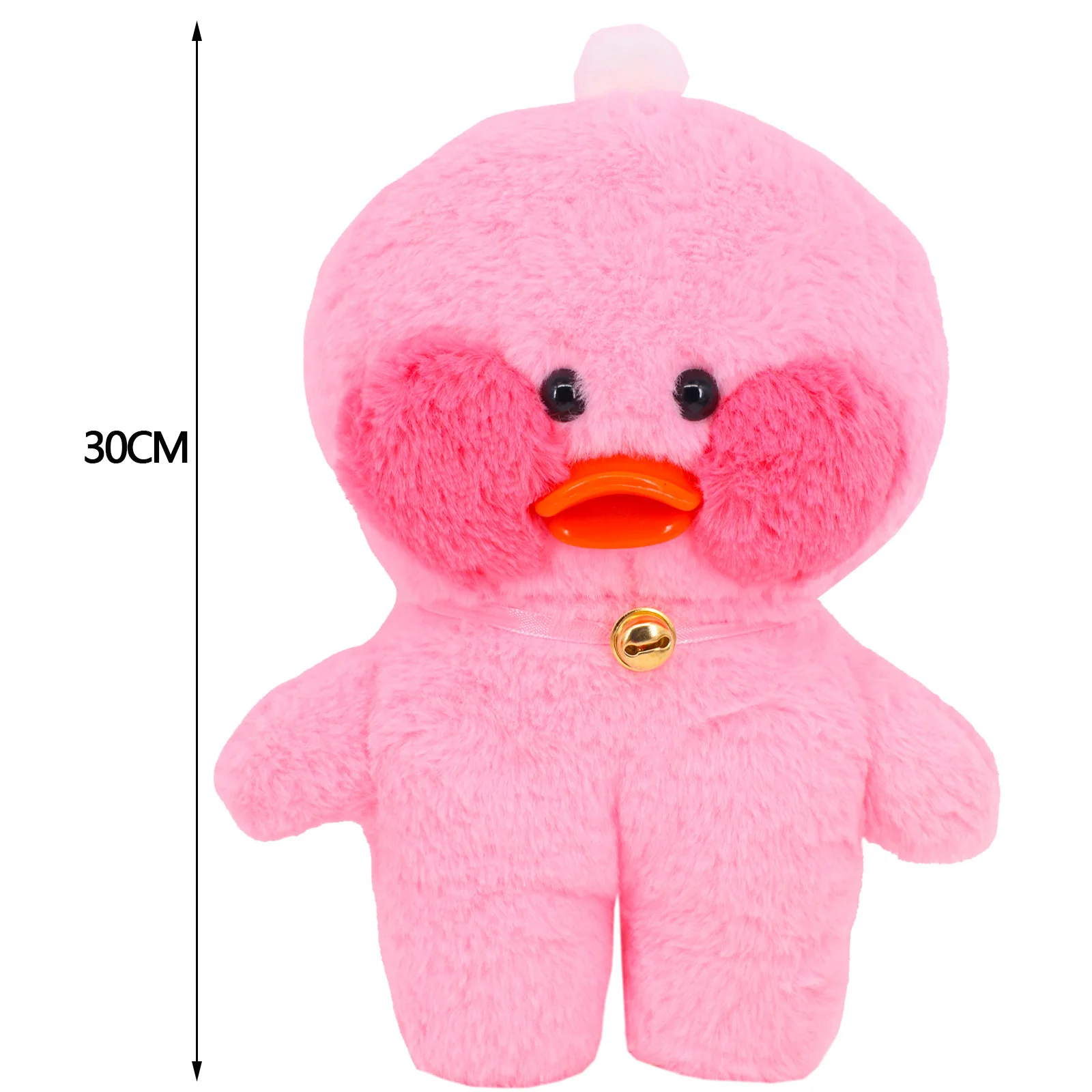 Pink Doll Clothes Dress Sweater Hat Uniform Fit 30cm Lalafanfan Yellow Duck Doll Children's Toy Girl Gift Duck Doll Accessories