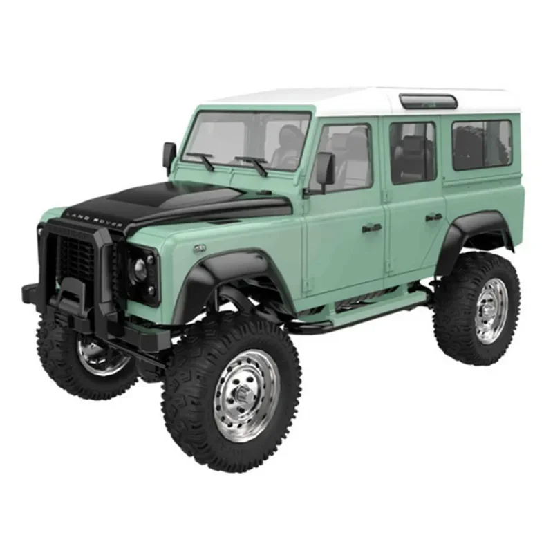 E101 RC Double E pięciodrzwiowy duży samochód 4wd 1:8 D110 gąsienicowy Buggy samochodów wspinaczkowy mocny silnik metalowa belka zdalnie sterowanym