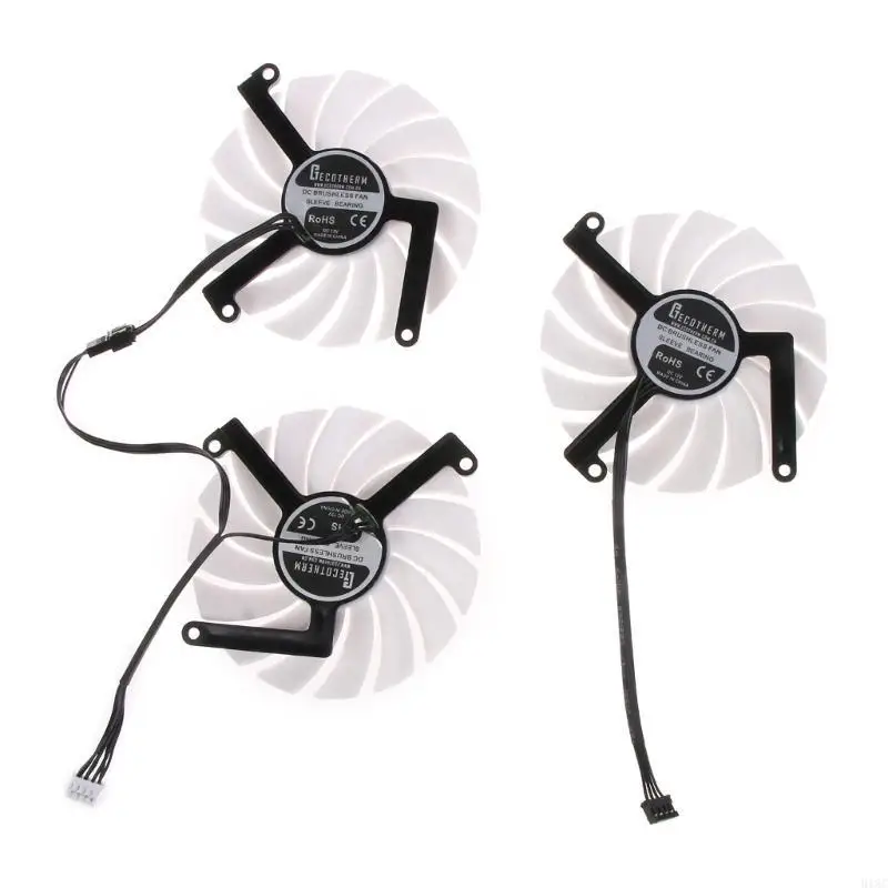 1/3pcs 86mm CF12910S untuk gaming kapak/kapak rtx3080ti 3080 lhr x3w kipas kartu grafis