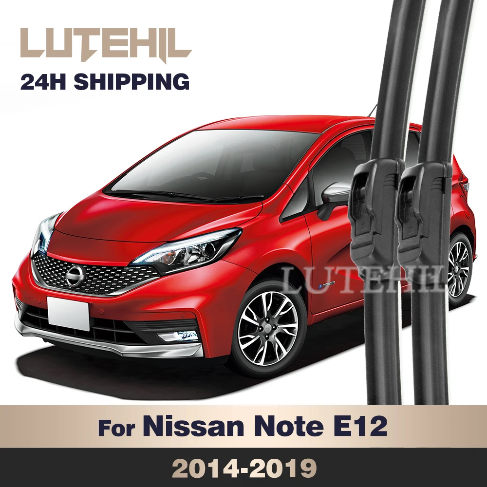 

For Nissan Note E12 MK2 2014-2019 2015 2016 2017 2018 Wiper Front Wiper Blades Windshield Windscreen Window Brush 24"+14"