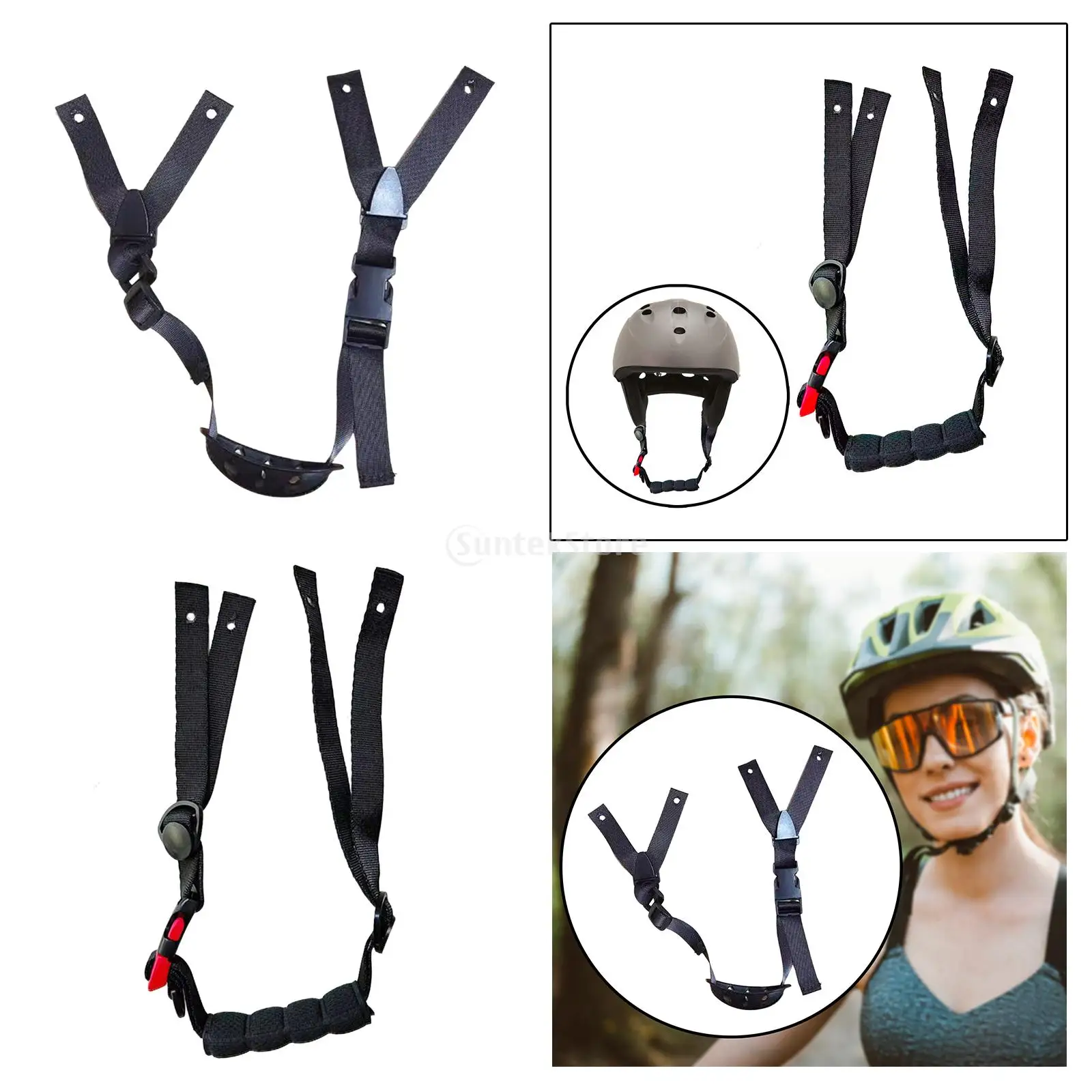 Hard Hat Chin Straps with Buckle for Most Hard Hats Safety Helmet Chin Strap Helmet Chin Strap Pads Replacement Quick Release