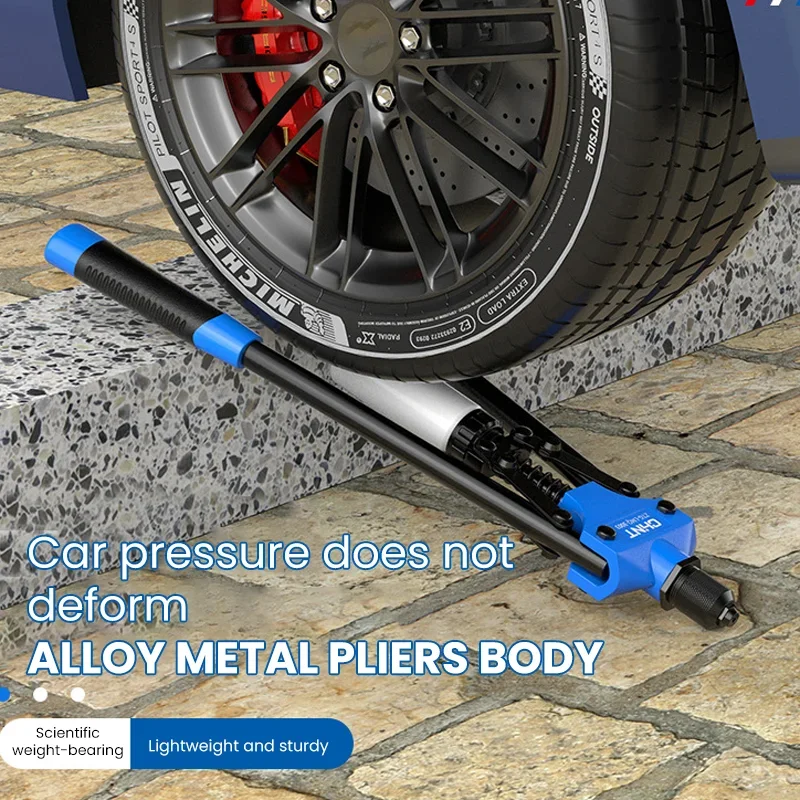 Conjunto de rebitador 420mm, pistola de rebite cego de mão única, peça de nariz, ferramenta manual de rebitador, ferramenta manual, rebites diy, porca, ferramentas automotivas