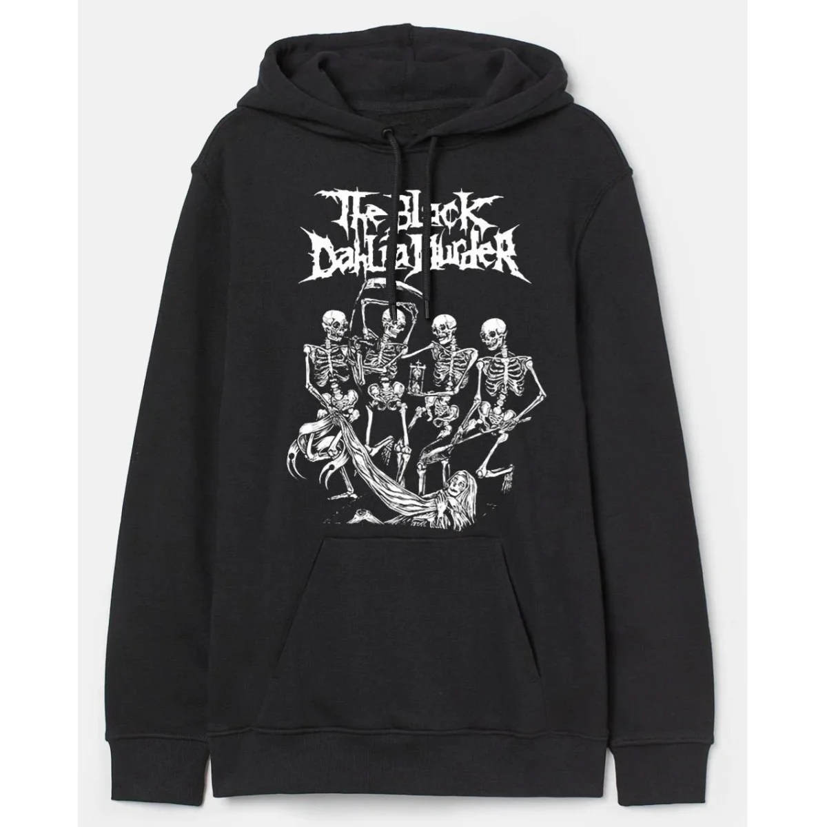Felpa con cappuccio Black Dahlia Murder Dance Macabre 2026 Autunno Inverno Lusso di fascia alta sia per uomini che per donne