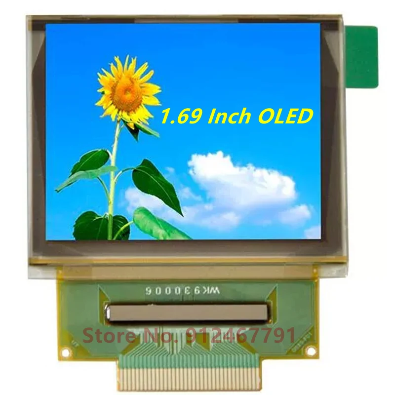 1.69 Inch OLED FULL Color Display 160x128 Pixels SPI Serial Parallel Interface SEPS525 Controller 35PIN 160*128 NEW