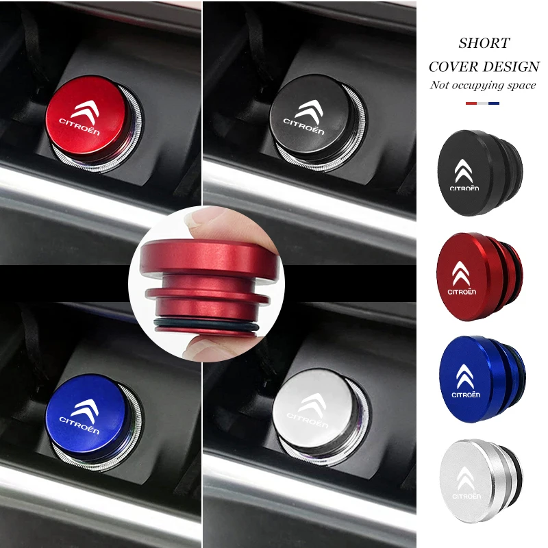 citroen berlingo cigarette lighter Car Cigarette Lighter Dustproof Plug Button Cover Accessories For Citroen  C5 C1 C2 C6 C4L DS3 DS4 DS5 C-Elysee Grand Berlingo