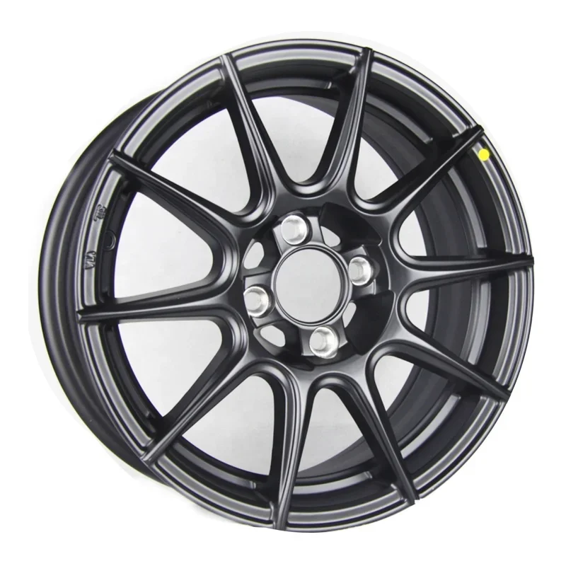 Aluminum gunmetal/grey 4x108 5x100 15 inch Passenger car alloy wheels ,Wheels rim 5x114.3