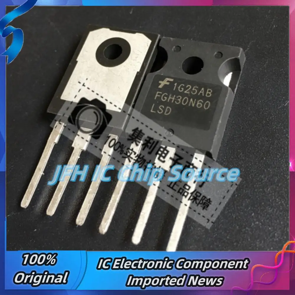 5PCS-10PCS FGH30N60 FGH30N60LSD  IGBT TO-247 30A/600V Best Quality Stock