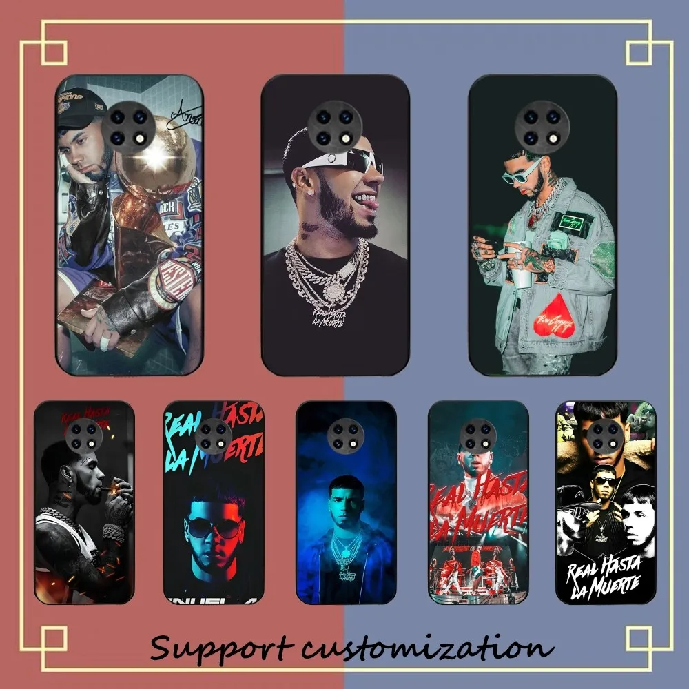 

A-Anuel AA Rappers Phone Case For Redmi 5 6 7 8 9 10 Plus Pro 6 7 8 9 A GO K20 K30 K40 Pro Plus F3 Fundas