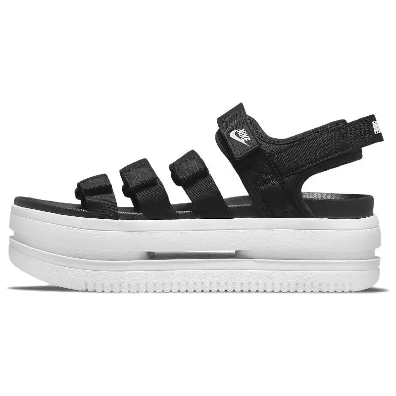 Nike Nike Iconic Classic Sandal Black White White Women's Sneakers shoes DH0223-001