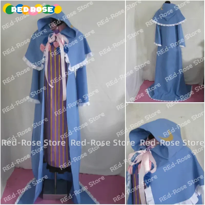 

【Индивидуальные】Игра Аниме Touhou Project Patchouli Знания Косплей Костюм Хэллоуин Одежда для вечеринки Хэллоуин Рождество