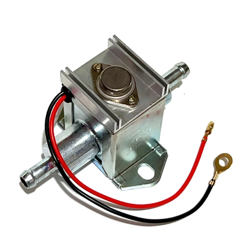 Electric Fuel Pump 12V 24V Universal Low Pressure Built-in Check Valve Low Pressure Universal Diesel Electric Fuel Pump