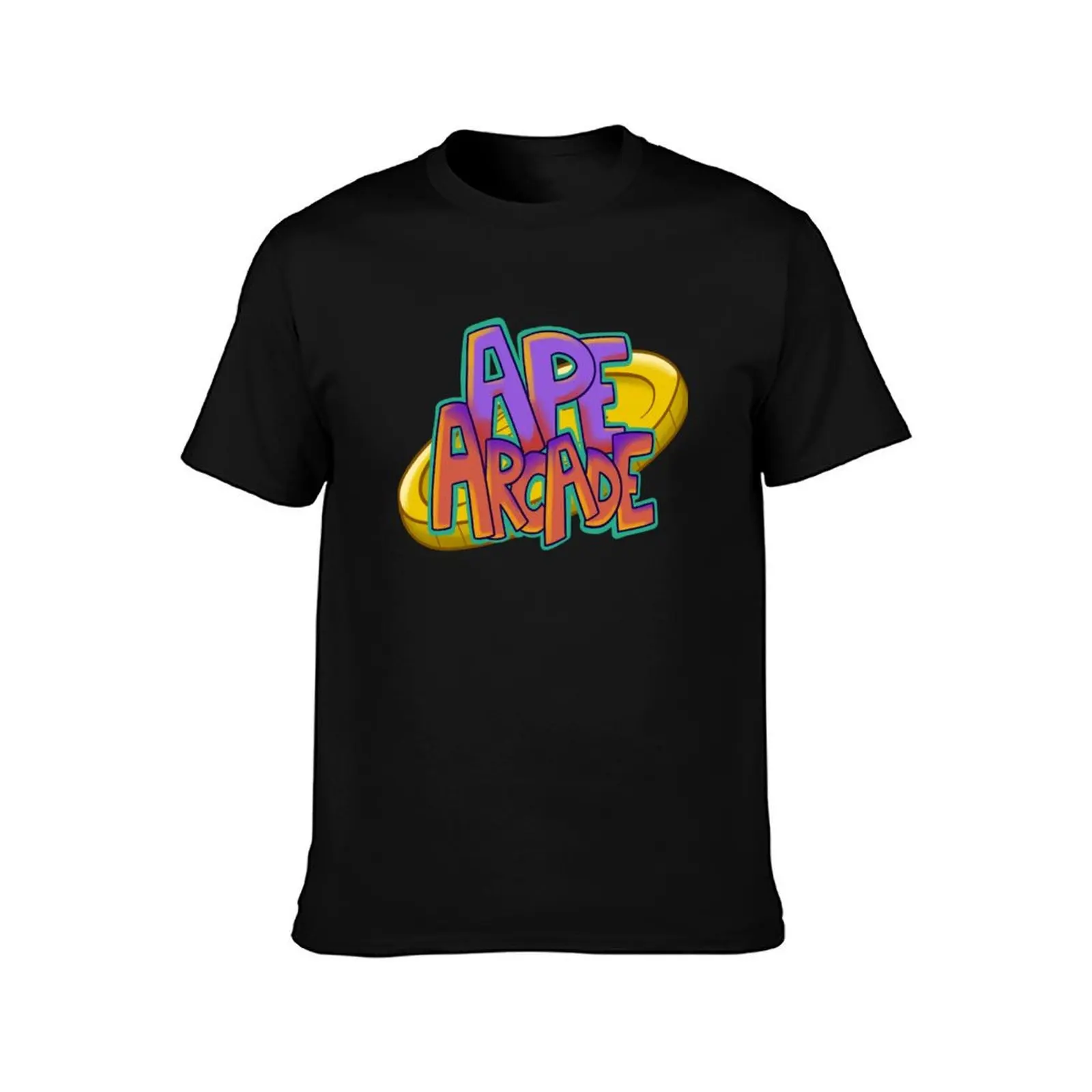 Ape Arcade Logo T-Shirt Casual Pattern Print Tee Shirt T-Shirt