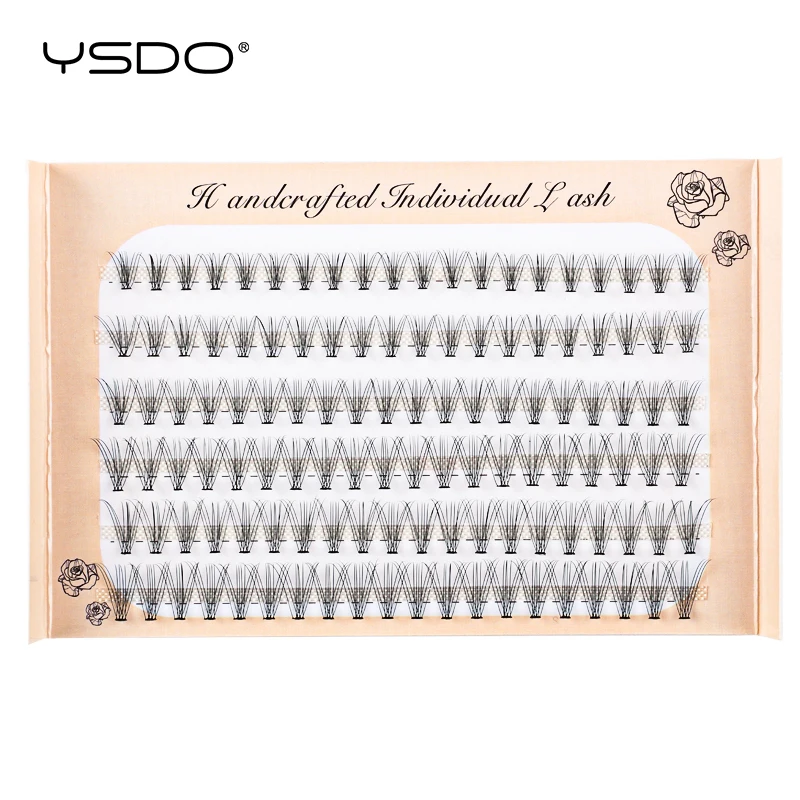 وصلات رموش فردية مع حجم الحزم ، أقلام رصاص روسية طبيعية ، رموش اصطناعية ، مجموعة 10 D ، مجموعة 20 D ، 6 صفوف #5