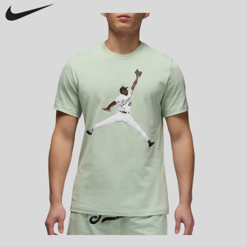 

Oversized Tee TopNike Skin Friendly Athletic Top Quick Dry Crossfit Training Daily Wear Short TeeFN5991-005