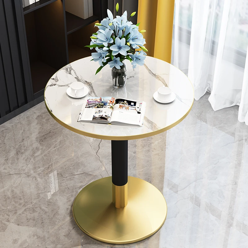 

Marble Modern Coffee Tables Center Round Luxury Living Room Small White Coffee Table Designer Stoliki Kawowe Hotel Furniture