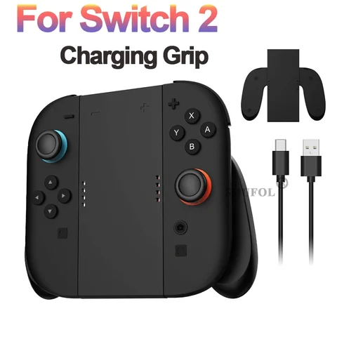 2025 New Charging Grip for NS Switch 2 Joypad Portable Charger Dock…