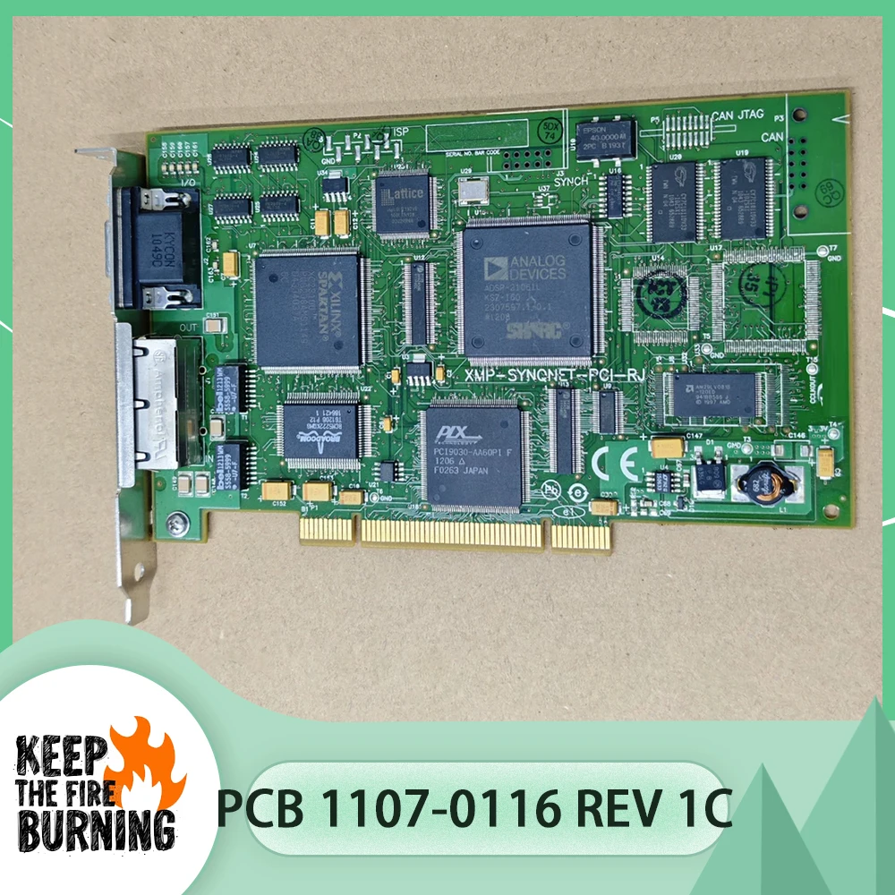 

Плата коллекционной карты XMP-SYNQNET-PCI-RJ 1107-0116 REV 1C