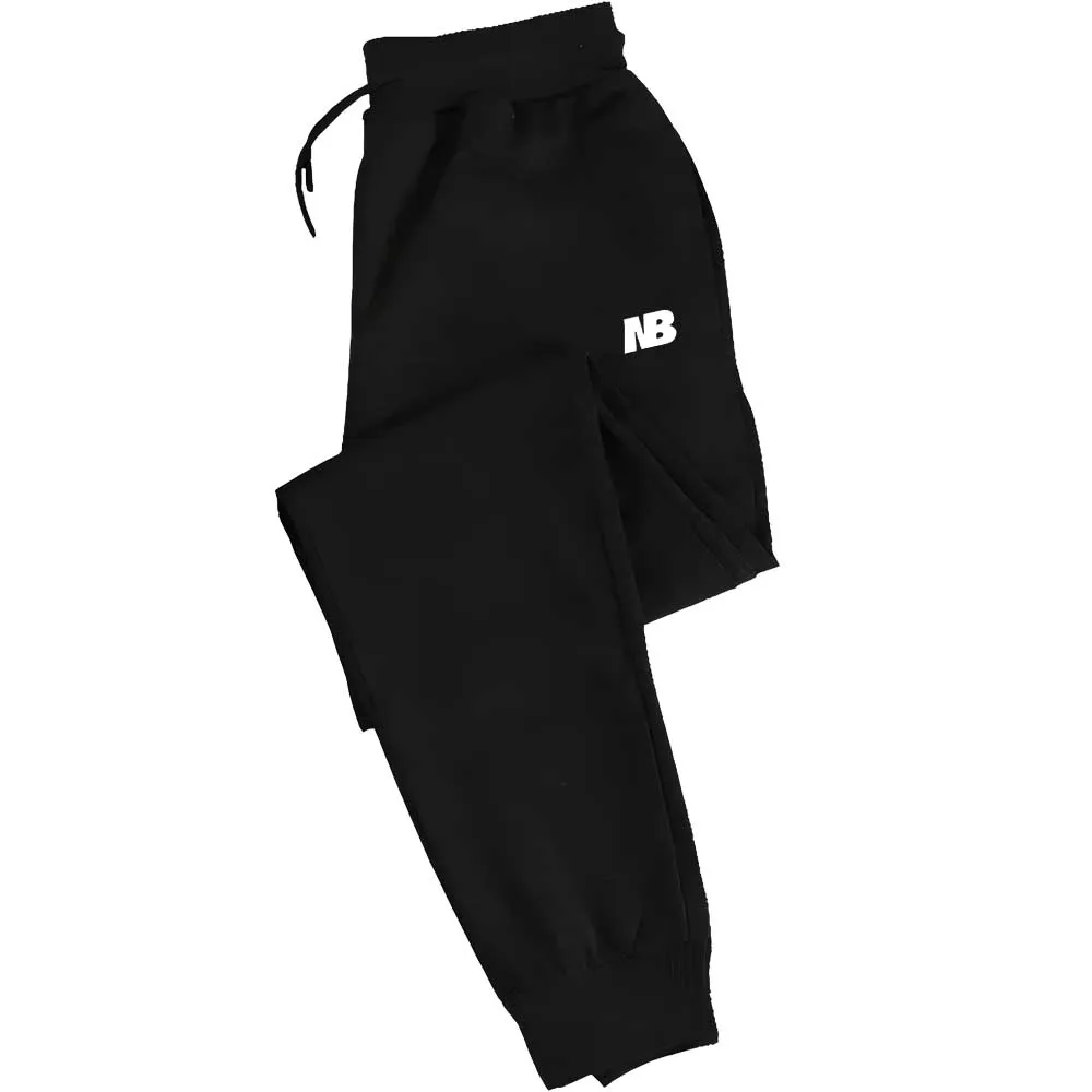 Men's Casual Sports Pants with Elastic Waistband and Drawstring Knit Fabric Regular Fit Pockets and Slight Stretch - Comfortable