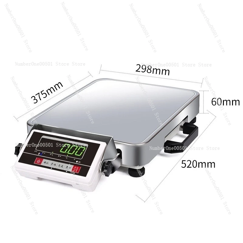 Bluetooth Digital Scale Aluminum Alloy Platform High Precision Gram Scale for Kitchen and Business
