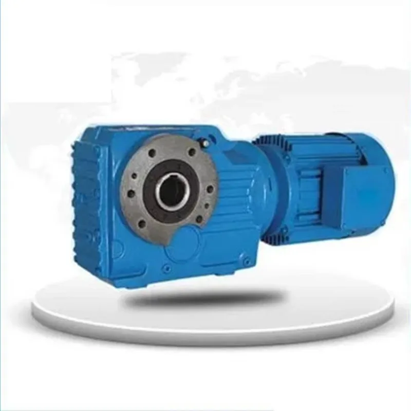 90 Degree Bevel Gearbox /k Series Speed Transmission Gear Reducer With Electric Motor