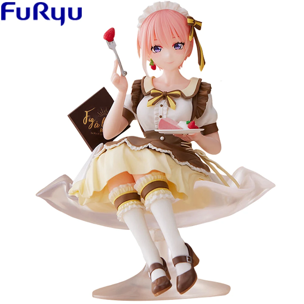 

In Stock FuRyu The Quintessential Quintuplets Nakano Ichika Tenitol Fig a la mode Anime Figure Collectible Model Toy