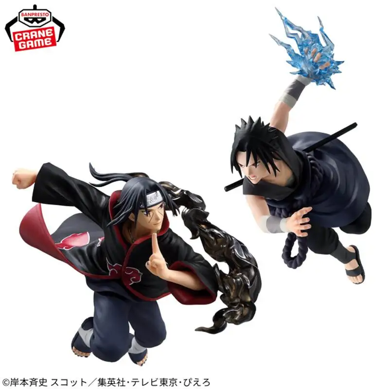 

[Genuine Original] Bandai Banpresto Naruto Uchiha Sasuke Itachi Gigo Group Store Limited Anime Figure Model Collector Figurine