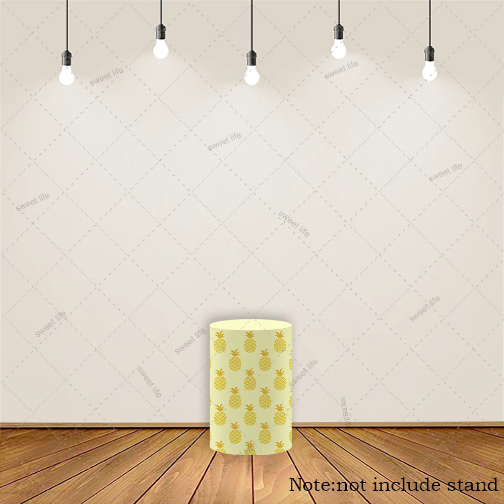 Obst Thema Geburtstag Party Sockel Abdeckung Zylinder Stoff Wassermelone Baby Dusche Geburtstag Party Tischdecke Dekor