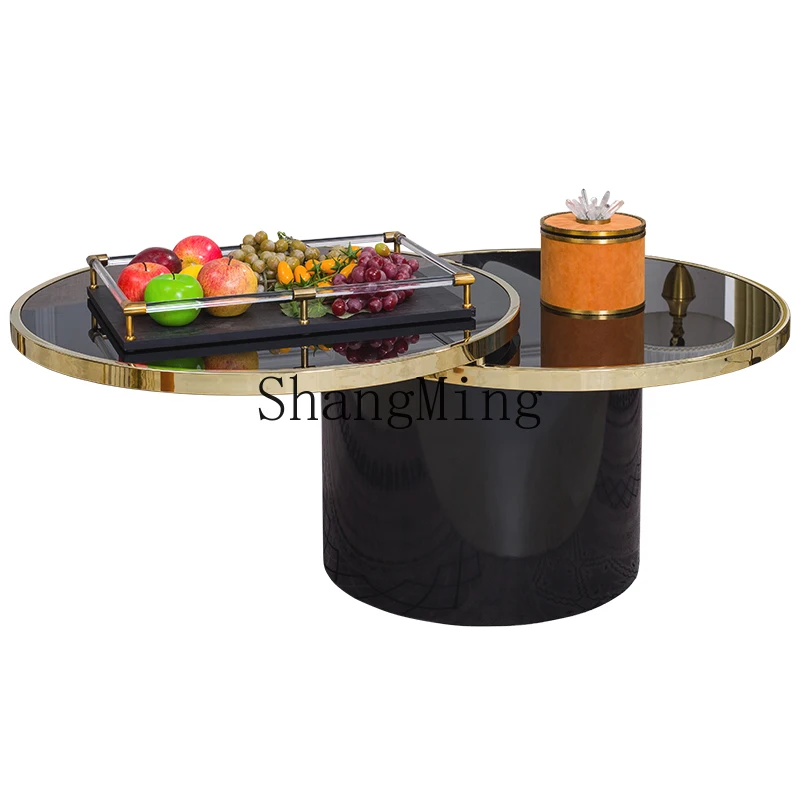 

CL coffee table simple modern creative minimalist personality movable style small apartment tea table