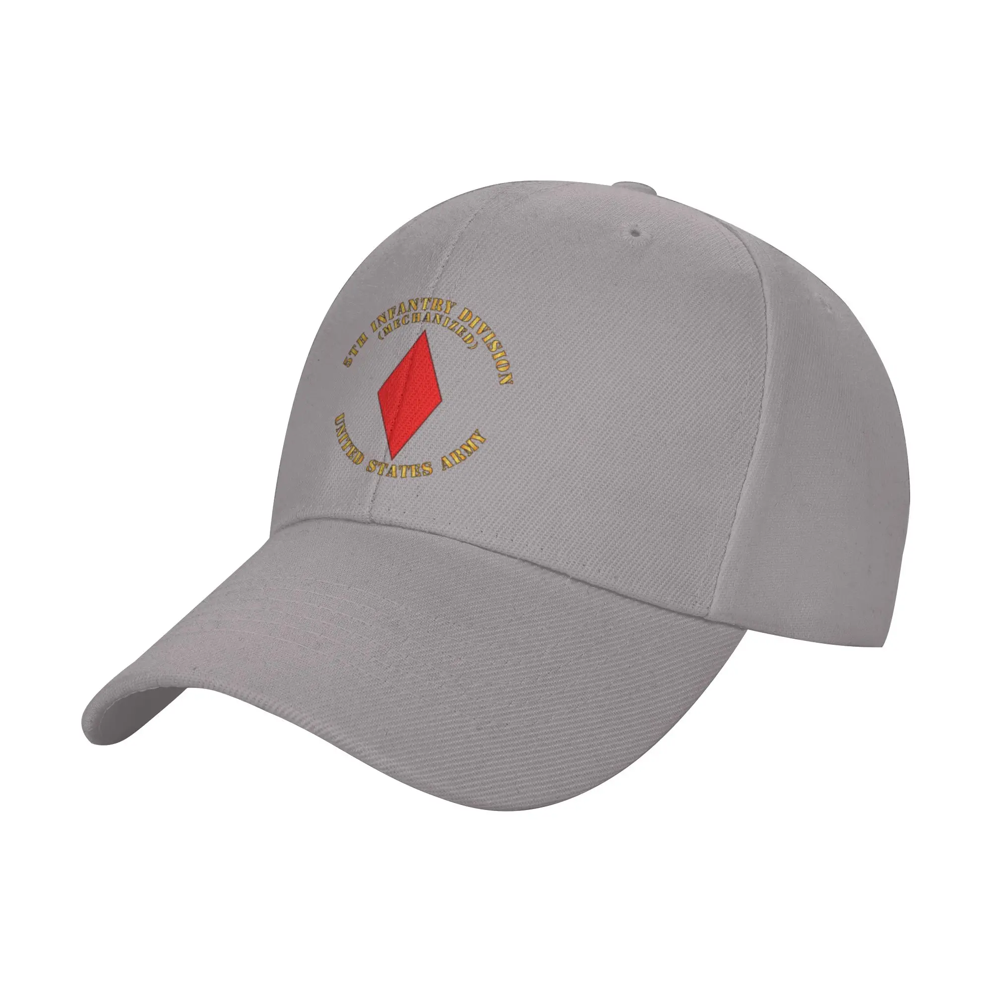 Army - 5th Infantry Division - US Army Trendy Baseball Cap Running Adult Peaked Cap