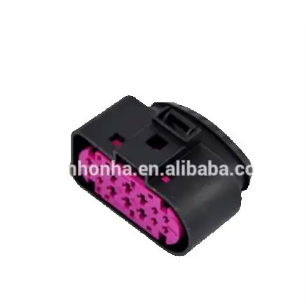 2/4/10set/lot 14 Pin/Way Car Xenon Headlight Lamp Plug Connector Socket Housing 1J0973737 1J0 973 737