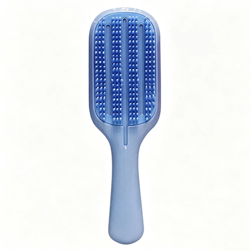 1 Stück Antistatische Entwirrbürste Weiche Kopfhautmassage-Bürste Anti-Frizz Nicht Verknotende Bürste Abnehmbares Haarstyling-Werkzeug – Detail 8