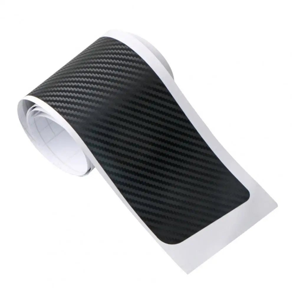 Car Trunk Protection Strip Waterproof Car Trunk Sticker Carbon Fiber Car Trunk Tail Box Protection Stickers Waterproof