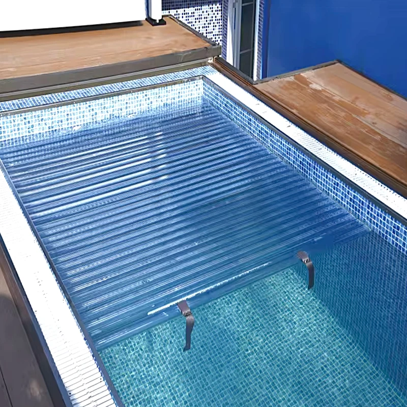 High Quality Automatic Rolling Shutter Swimming Pool Cover Electric Protective Coatingpromote sales
