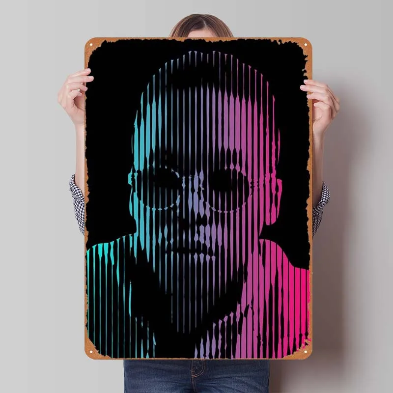 Lupe Fiasco Rapper Tinplate Sign Music Poster Accessories for Home Decor Items Metal Signs for Wall Art Decoration Art of Murals