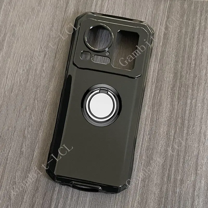 Dla HOTWAV Cyber 15 6.6 "2024 Cyber15 HOTWAVCyber15 uchwyt na tylny pierścień uchwyt etui na telefon Smartphone TPU miękka pokrywa silikonowa