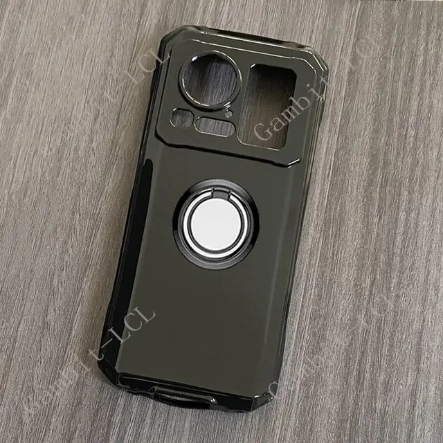 Dla HOTWAV Cyber 15 6.6 "2024 Cyber15 HOTWAVCyber15 uchwyt na tylny pierścień uchwyt etui na telefon Smartphone TPU miękka pokrywa silikonowa