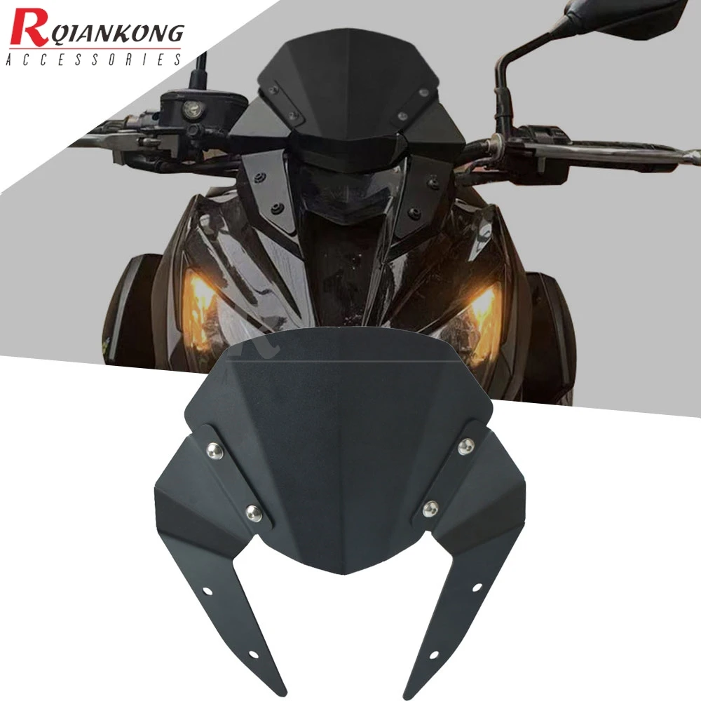 

Motorcycle Pasts Windscreen For KAWASAKI Z800 Z 800 2013-2014-2015-2016-2017 Front Support Windshield Wind Deflector Fairing