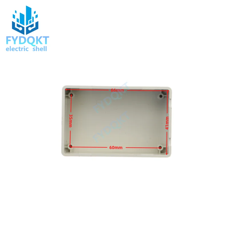 1PCS 70x45x29mm Plastic Case DIY Waterproof Box White Electronic Case Junction Box